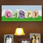 Easter Egg Family Wall Canvas